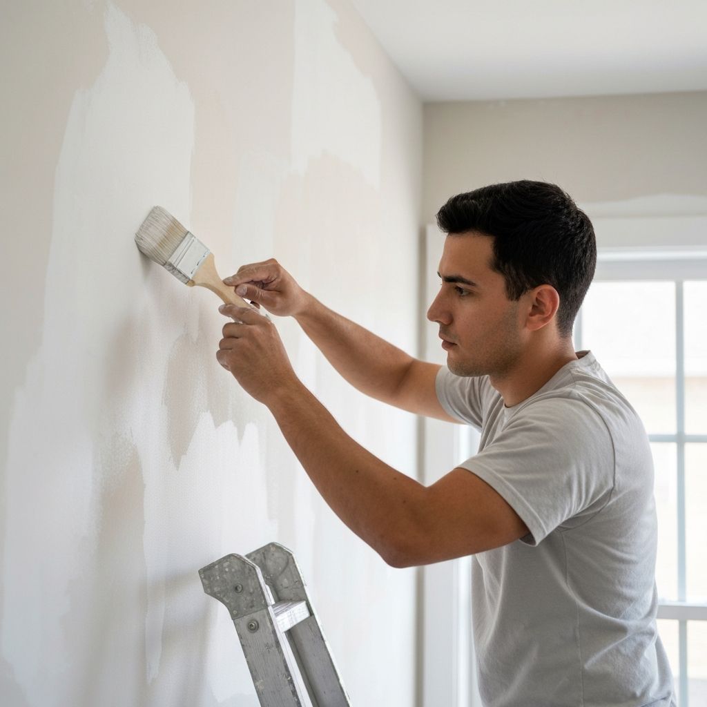 Premium wall paint application at Ajit Hardware & Paint Store Parsathua Bihar showcasing high-quality paint finishes